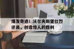 开云官方app下载站-爆发奇迹！沃尔夫斯堡壮烈逆袭，创造惊人的胜利